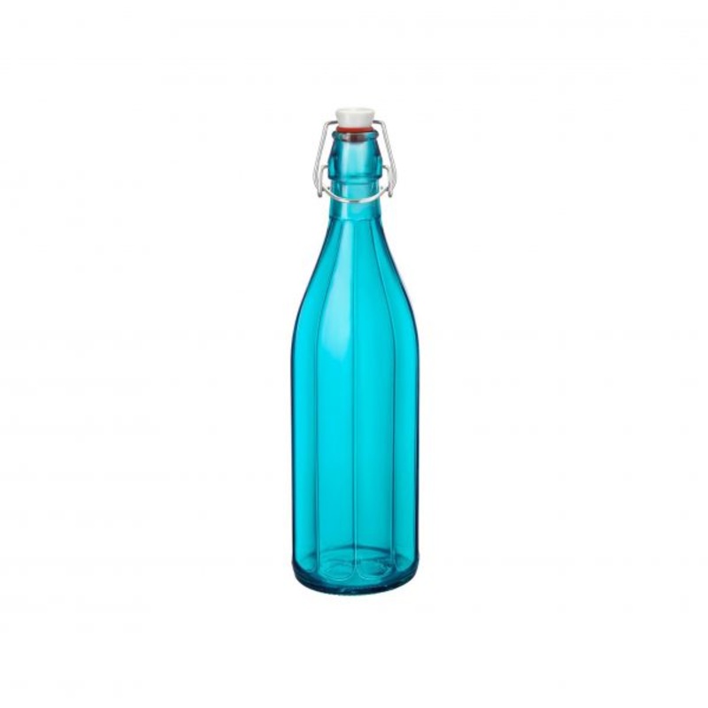 Oxford Bottle with Top - 1.0L, Sky Blue: Pack of 6