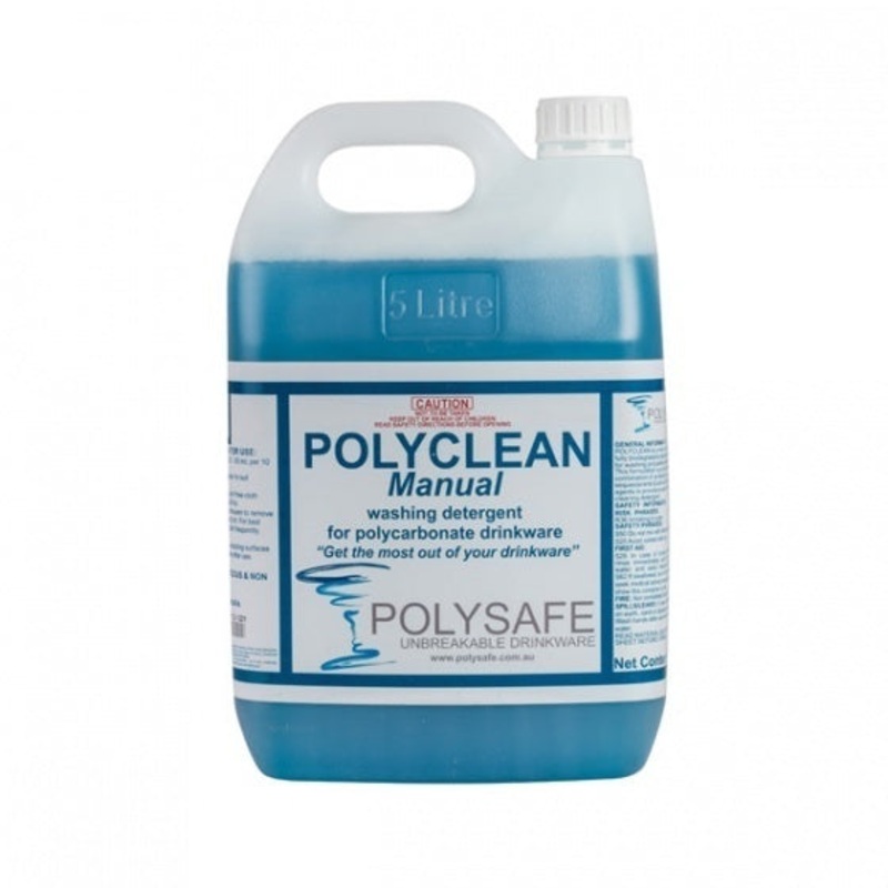Polyclean Manual Glass Detergent 5.0Lt