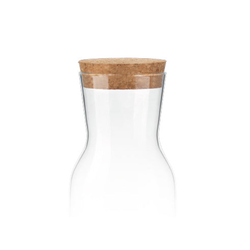 Carafe With Cork Lid - 1.1Lt, Aquaria: Pack of 6