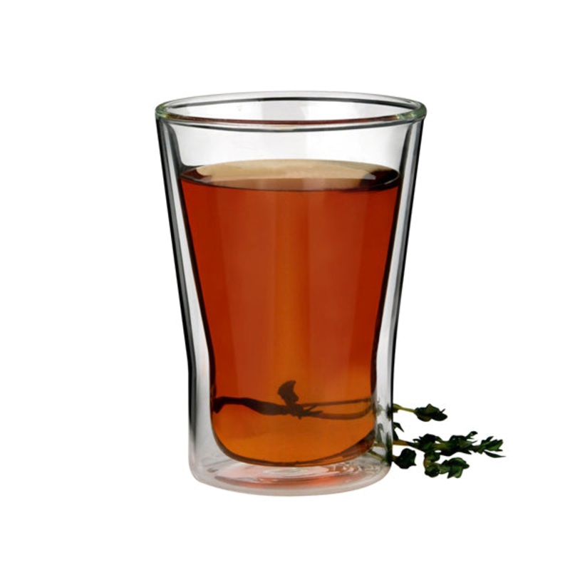 Dorf Double Wall Glass - 220ml: Pack of 6