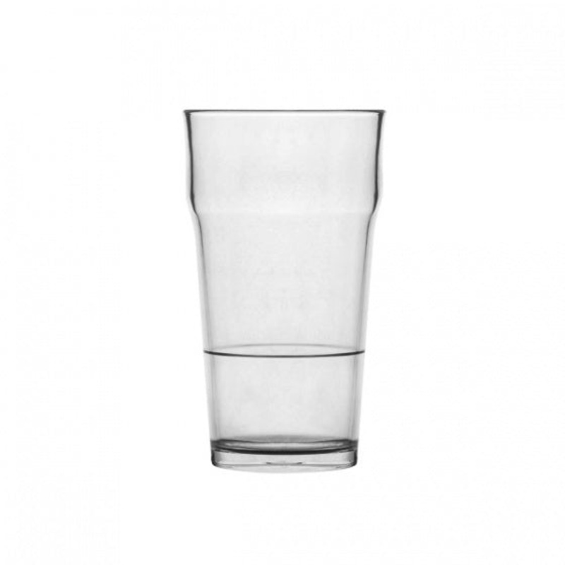 Nonic Pint - 540ml, Polycarbonate: Pack of 6