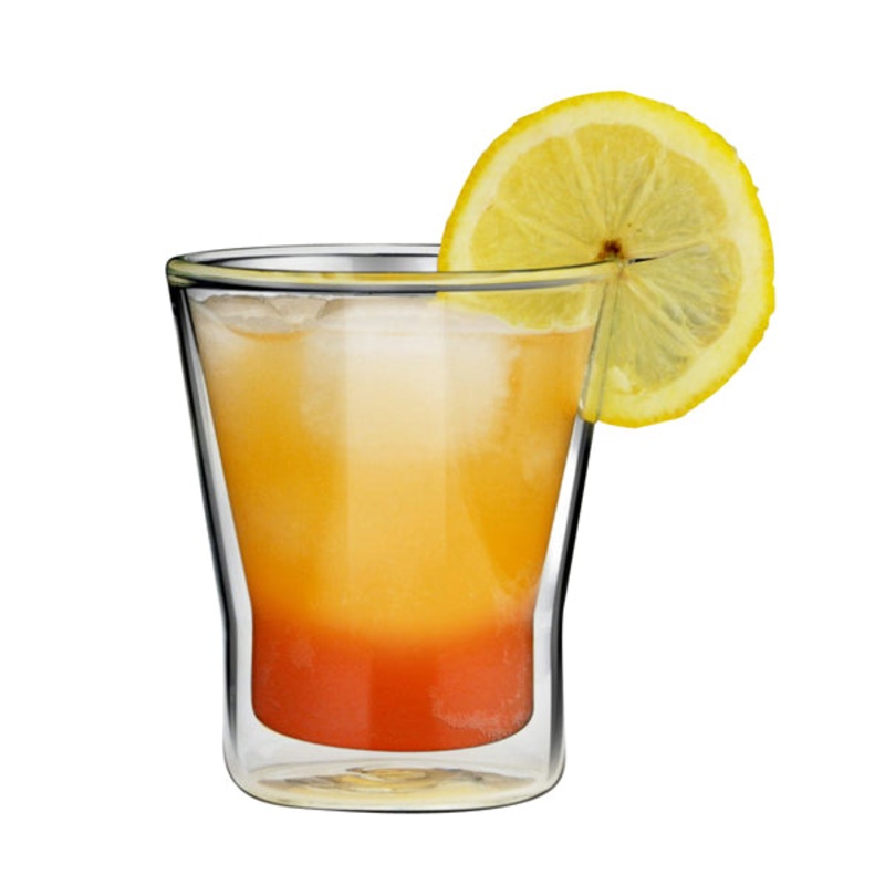 Dorf Double Wall Glass - 100ml: Pack of 6