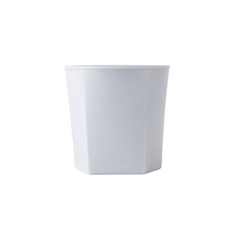 Pure Jasper Tumbler - 270ml, White, Polycarbonate: Pack of 6
