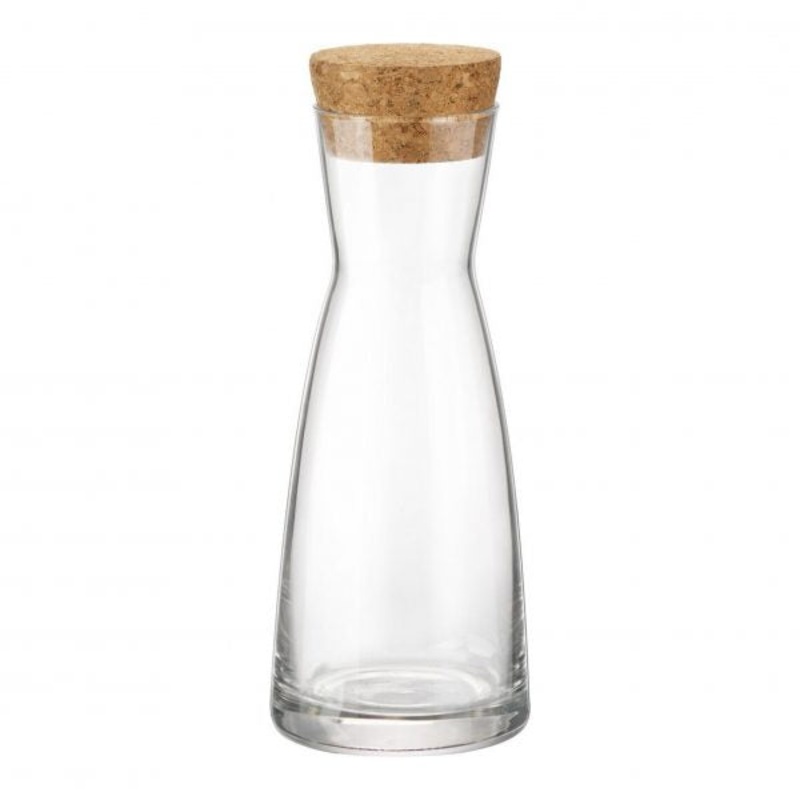 Carafe with Cork Lid - 1.0L, Ypsilon: Pack of 6