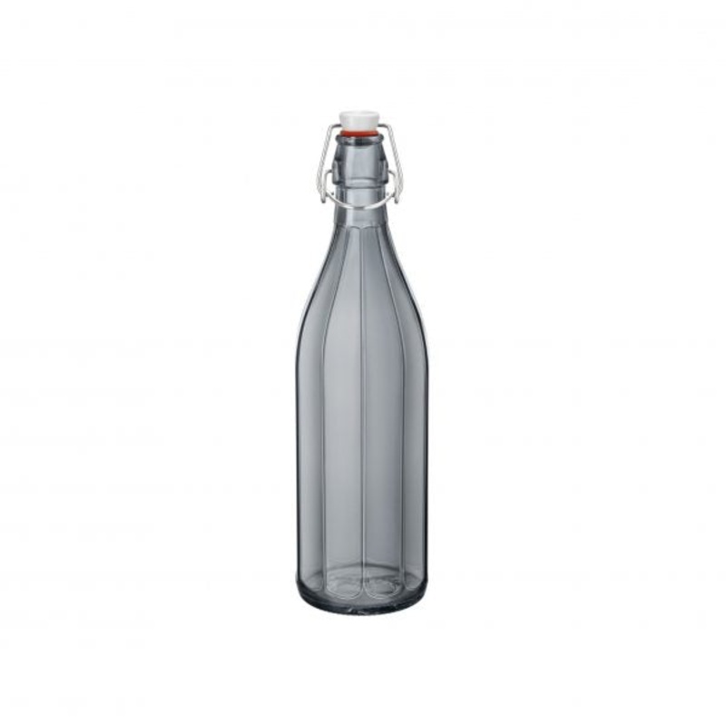 Oxford Bottle with Top - 1.0L, Grey: Pack of 6