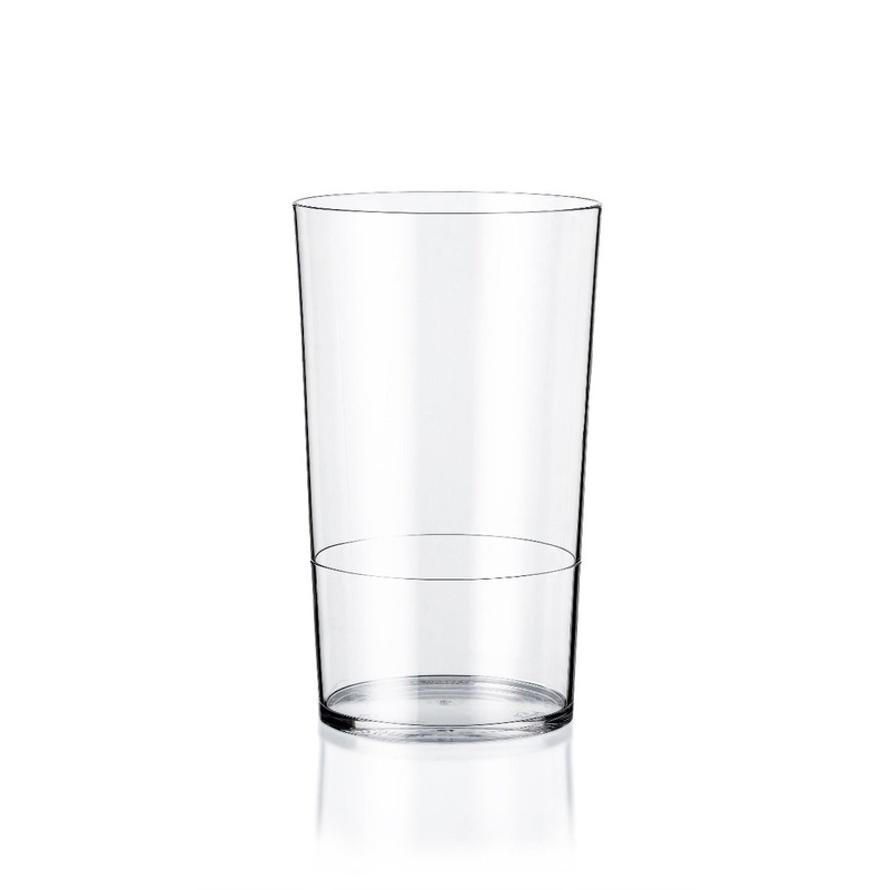 Palm Unbreakable Stackable Highball - 425ml: Pack of 4