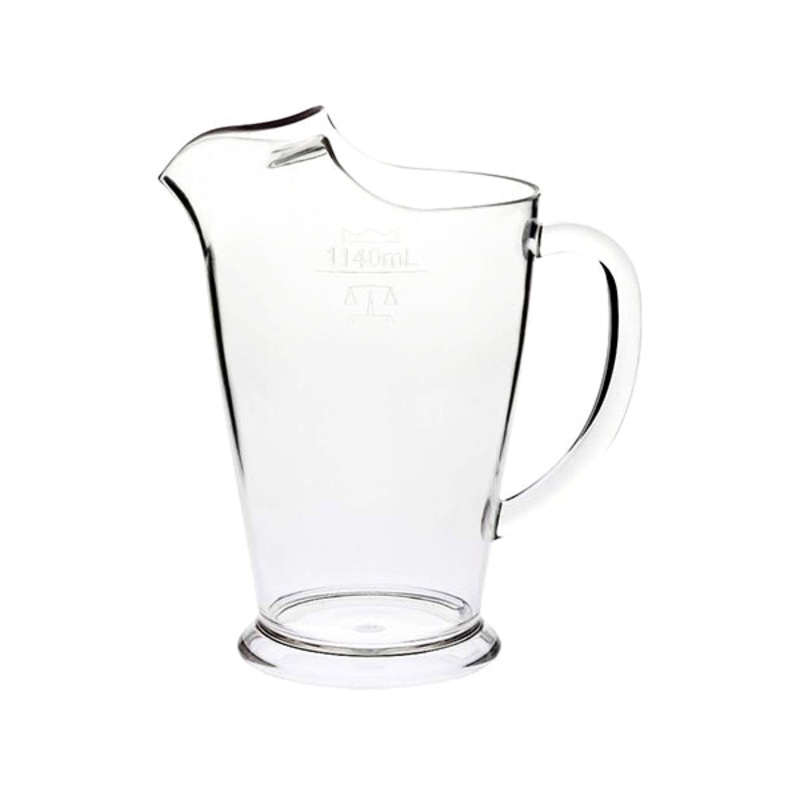 Polycarbonate Jug with Ice Lip - 1140ml