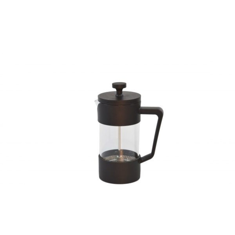 Tea & Coffee Plunger - 350ml, Black: Pack of 2