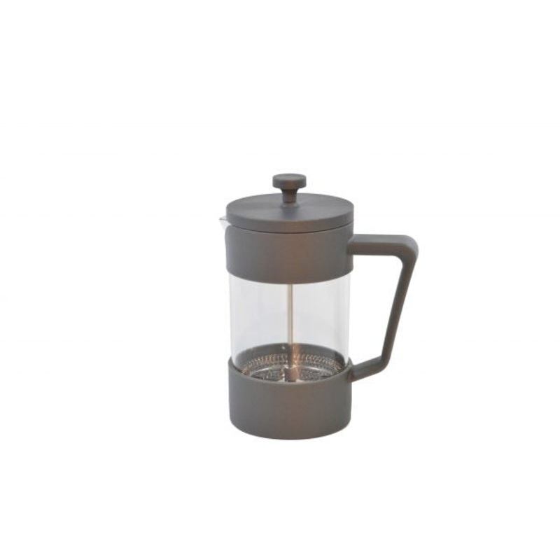 Tea & Coffee Plunger - 600ml, Grey: Pack of 2