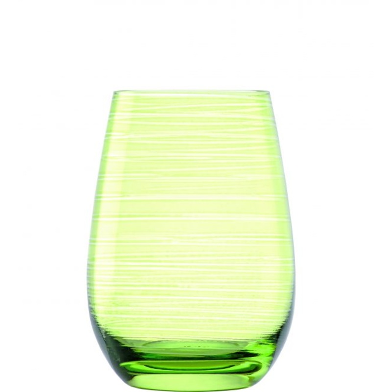 Tumbler - 470ml, Twister, Green: Pack of 24
