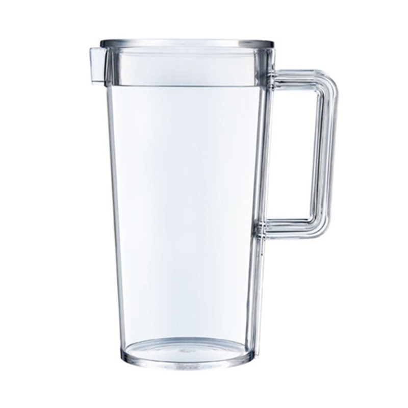 Palm Unbreakable Jug and Clear Lid 1.3Lt: Pack of 4