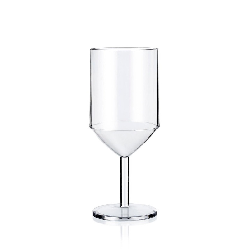Palm Unbreakable Stackable Wine Glass - 260ml: Pack of 4