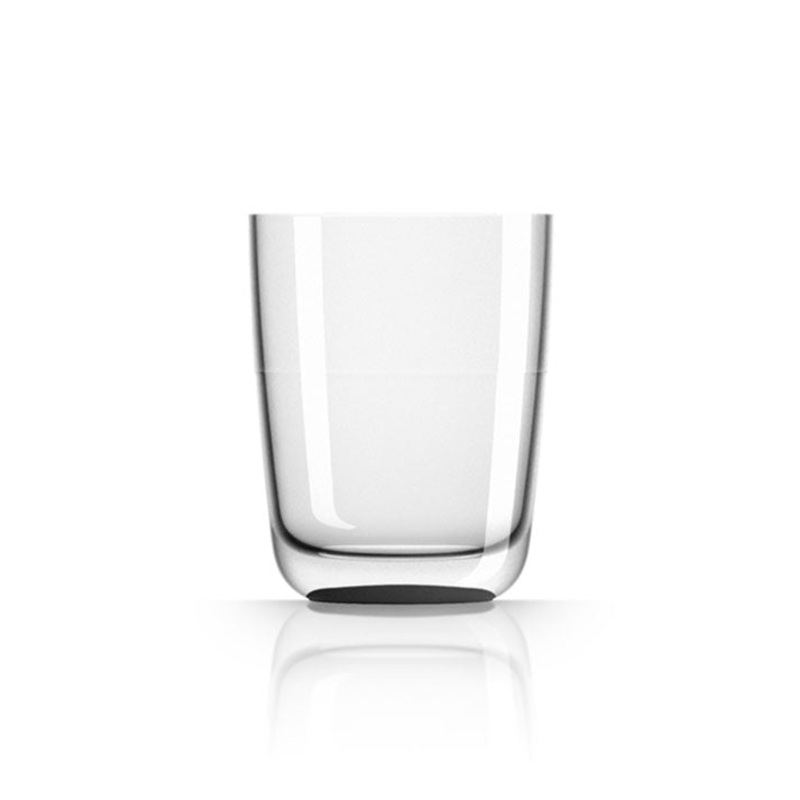 Unbreakable Highball Glass with Black Base 425ml: Pack of 4