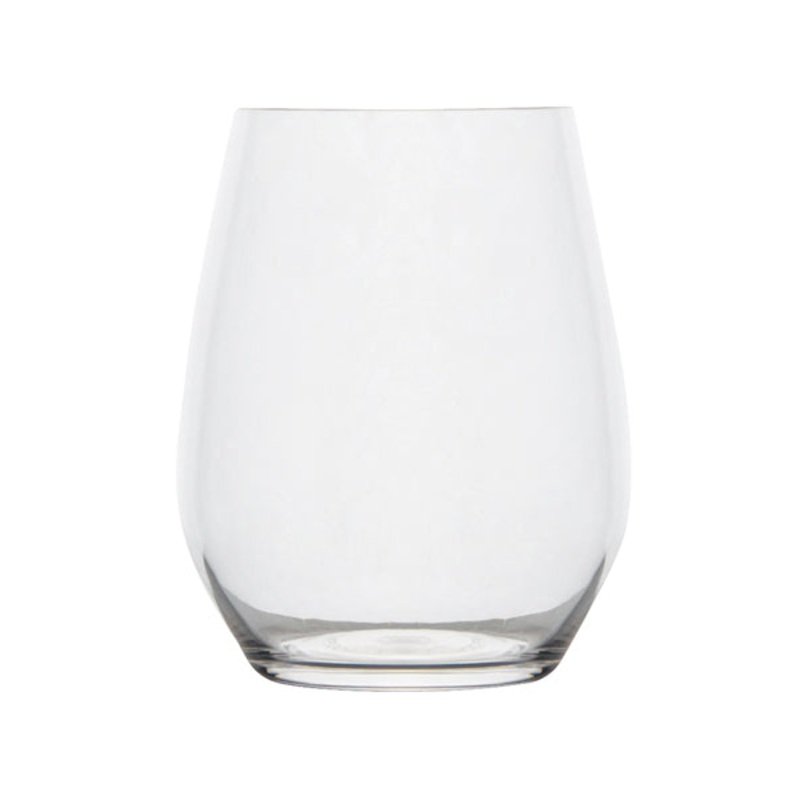 Vino Stemless - 400ml, with 150ml Pour Line, Polycarbonate: Pack of 6