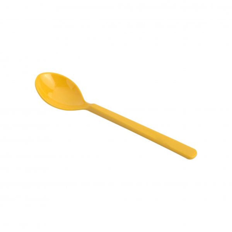 Teaspoon - 140mm, Gellato, Yellow: Pack of 12