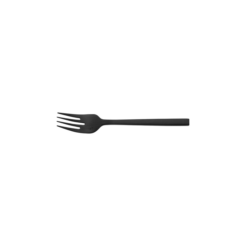 Cake Fork - Arezzo, Black: Pack of 12