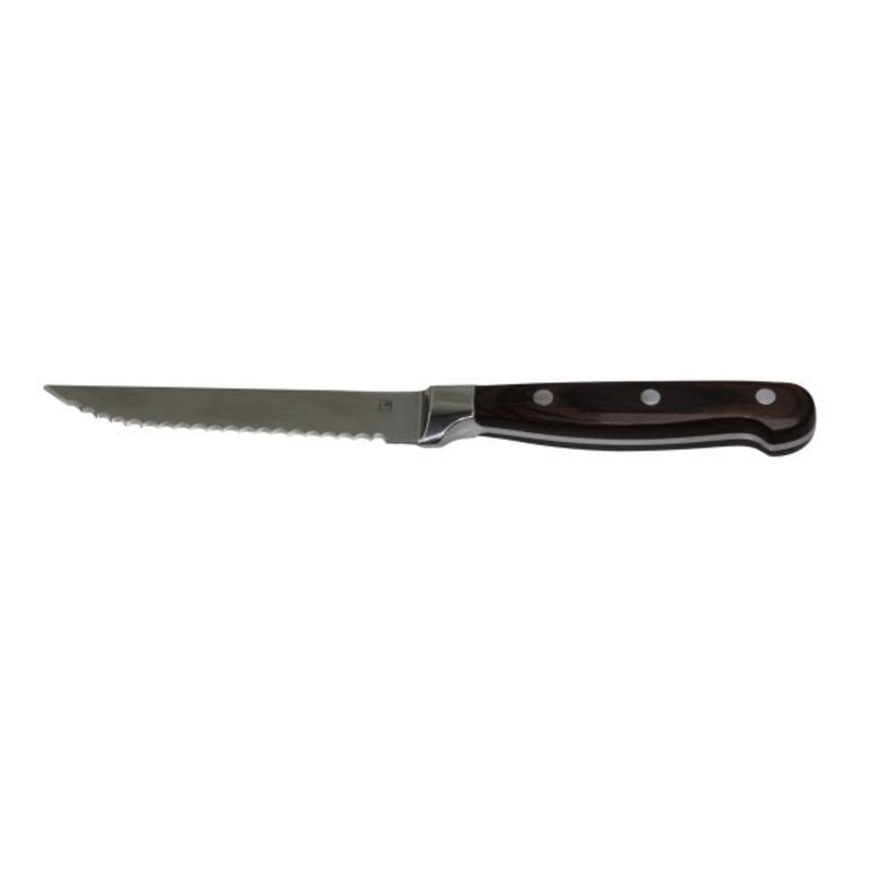 Handle Steak Knife - 120mm, Pakkawood