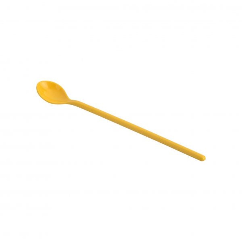 Soda Spoon - 200mm, Gellato, Yellow, Melamine: Pack of 12