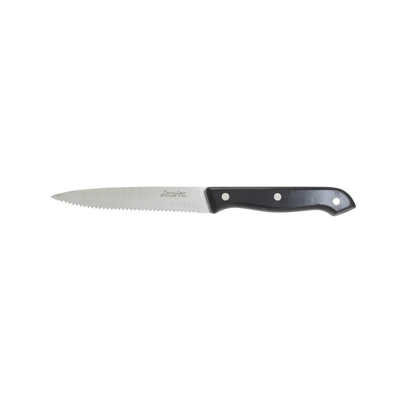 Steak Knife - Black Bakelite Handle, 125Mm: Pack of 12