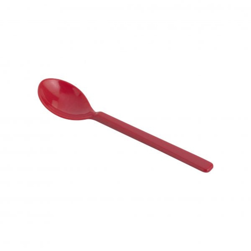 Teaspoon - 140mm, Gellato, Red: Pack of 12