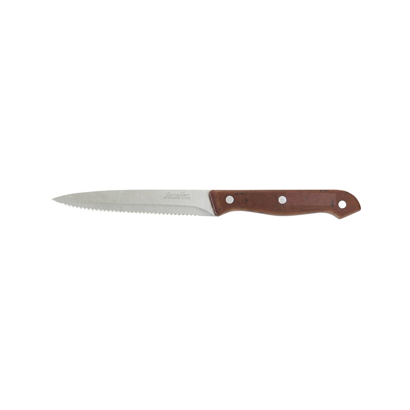 Steak Knife - Dark Bakelite Handle, 125Mm: Pack of 12