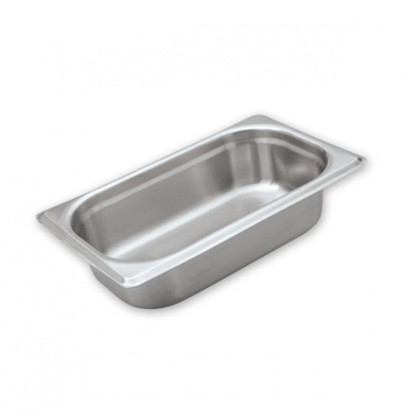 Anti Jam Steam Pan - Stainless Steel, 1-4 Size 100mm: Pack of 1