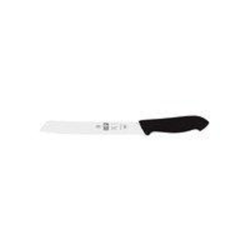 Bread Knife - Black, 200mm: Pack of 6