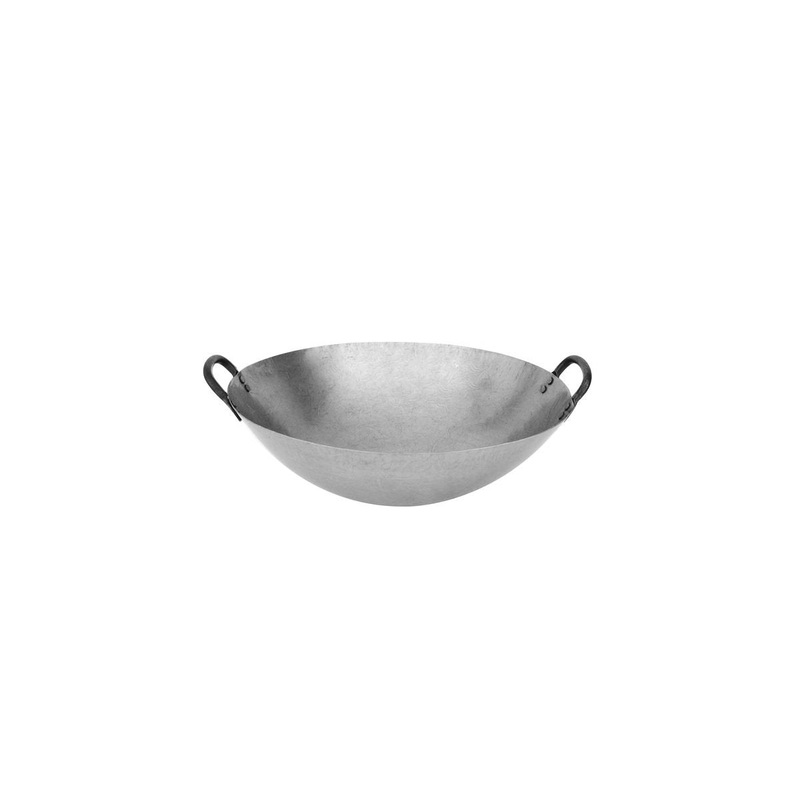 Wok Round Bottom-Iron, 400Mm: Pack of 1