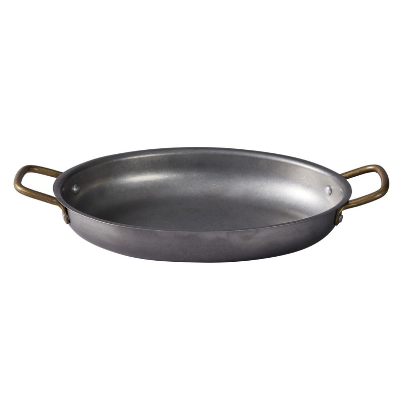 Vintage Oval Dish Stainless Steel Length, 315 x 225mm: Pack of 6