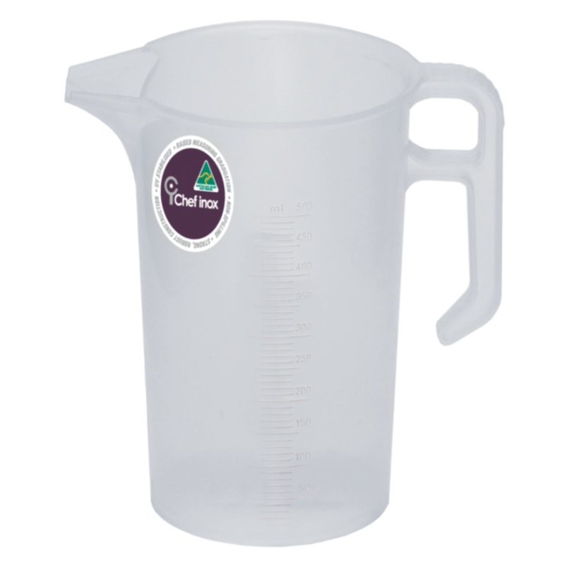 Thermo Measuring Jug - 0.5L, Clear: Pack of 1