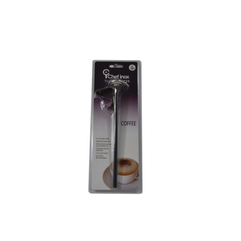 Thermometer Coffee With Clip - 32mm Dial 210mm Length: Pack of 1