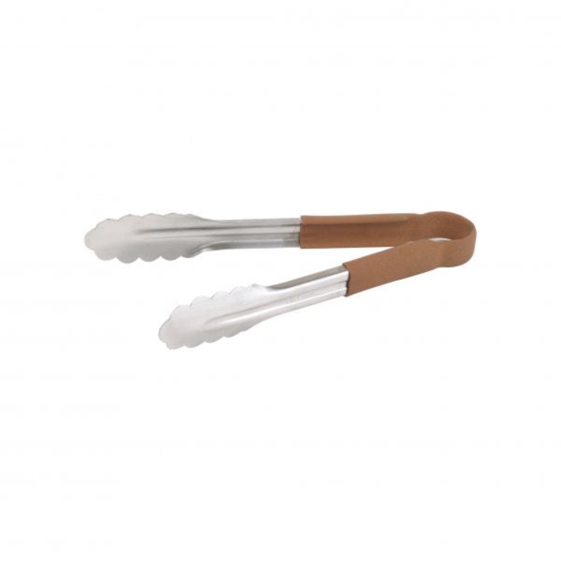 Utility Tong - 300mm, Brown: Pack of 1