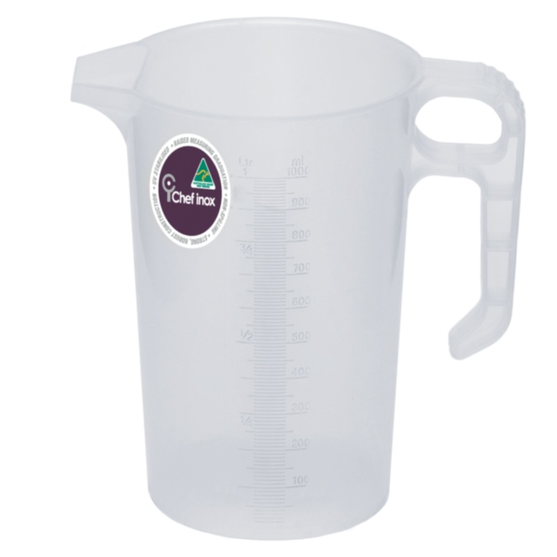 Thermo Measuring Jug - 1.0L Clear: Pack of 1