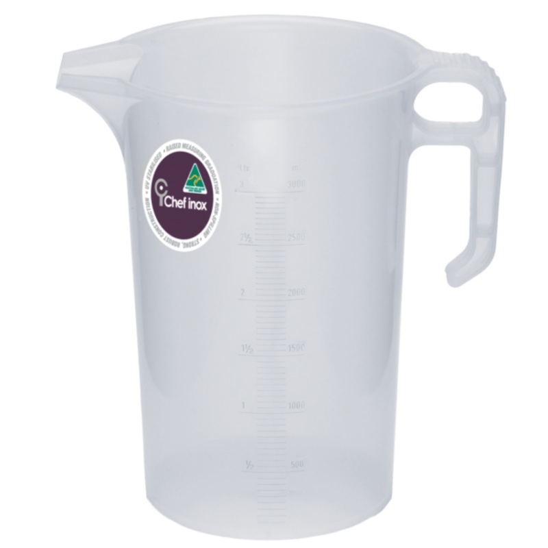Thermo Measuring Jug - 3.0L, Clear: Pack of 1