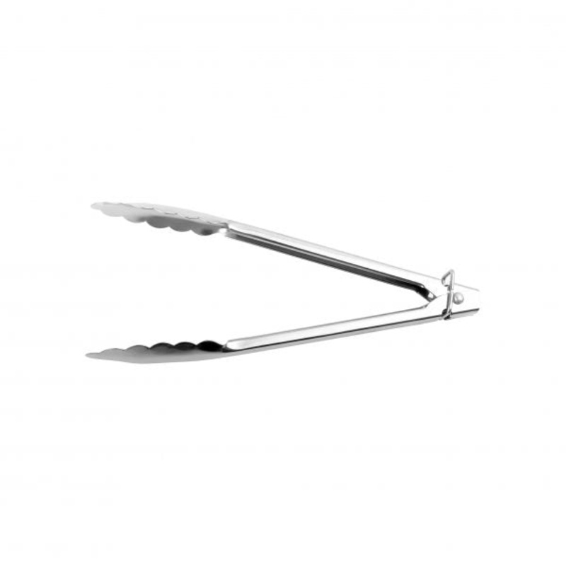 Utility Tong - 250mm, With Catch: Pack of 6