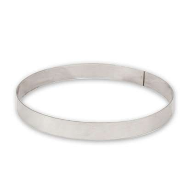 Tart Ring - Stainless Steel 140x20mm