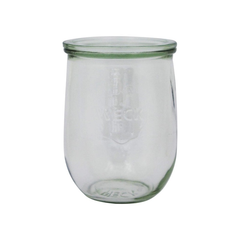Tulip Glass Jar Complete Set - 1062mL, 100x147mm: Pack of 6