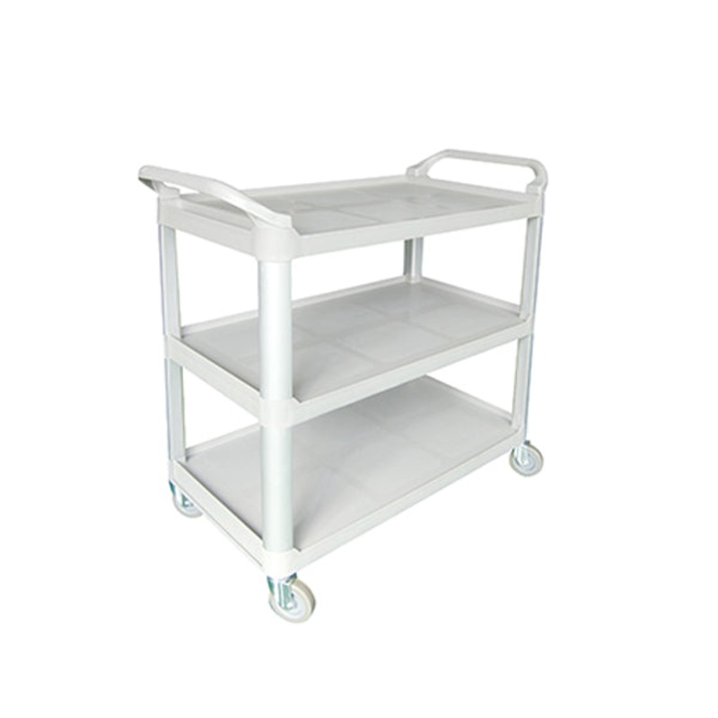 Utility Trolley - 3 Shelf, Grey, 1020 x 500 x 960mm