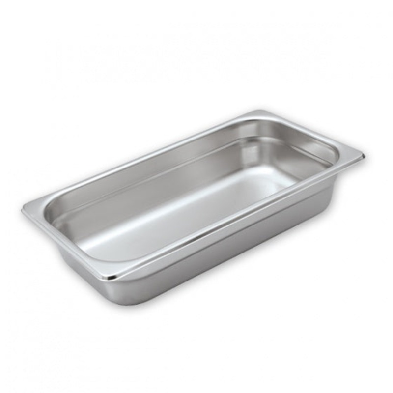 Anti Jam Steam Pan - Stainless Steel, 1-3 Size 100mm: Pack of 1