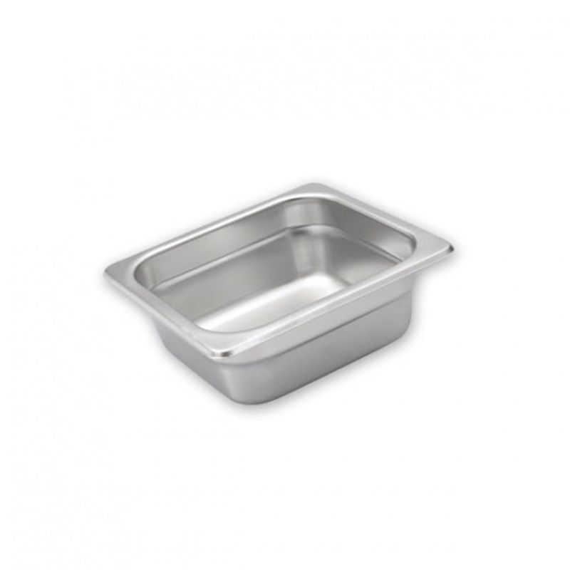 Anti Jam Steam Pan - Stainless Steel, 1-6 Size 150mm: Pack of 1