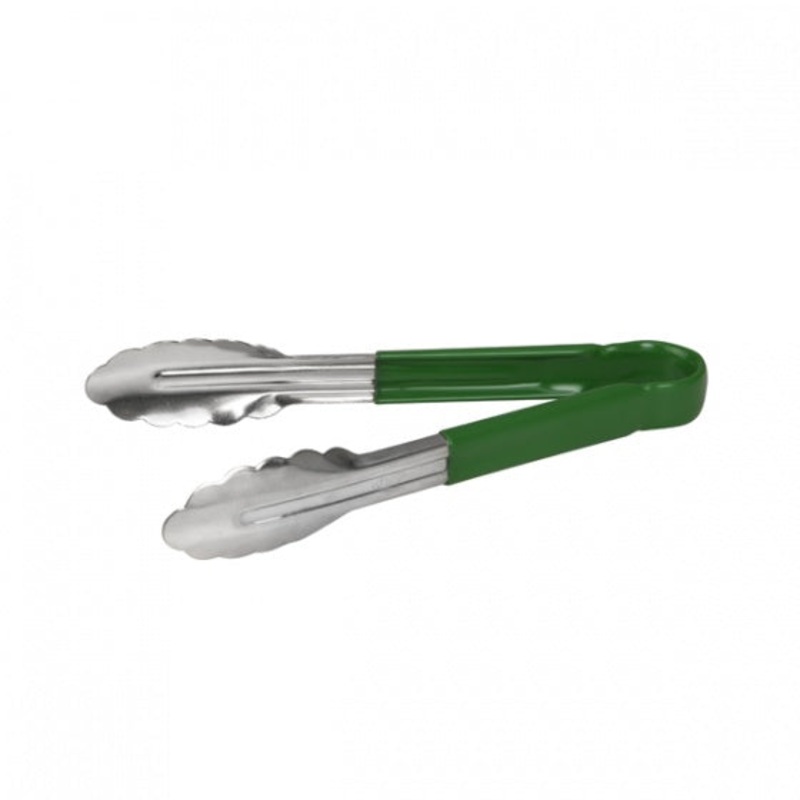 Tong - S-S, Green, 300mm: Pack of 1