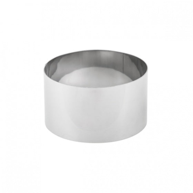Tart Ring - Stainless Steel 160x45mm