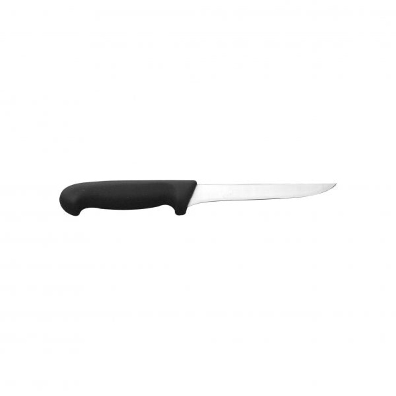 Boning Knife - 150mm, Black, Straight: Pack of 1