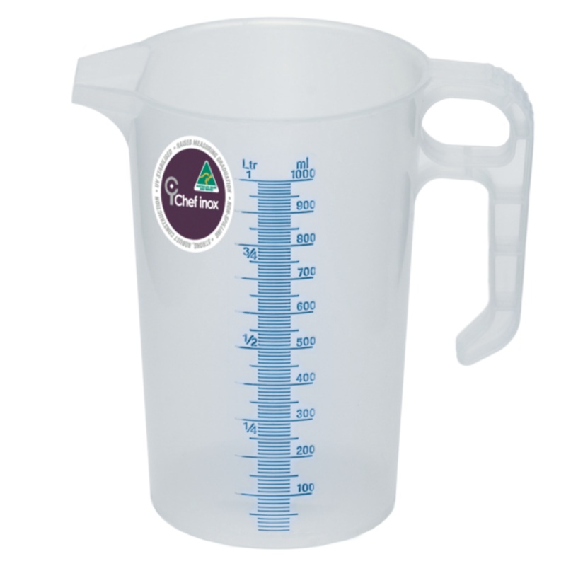Thermo Measuring Jug - 1.0L, Blue: Pack of 1