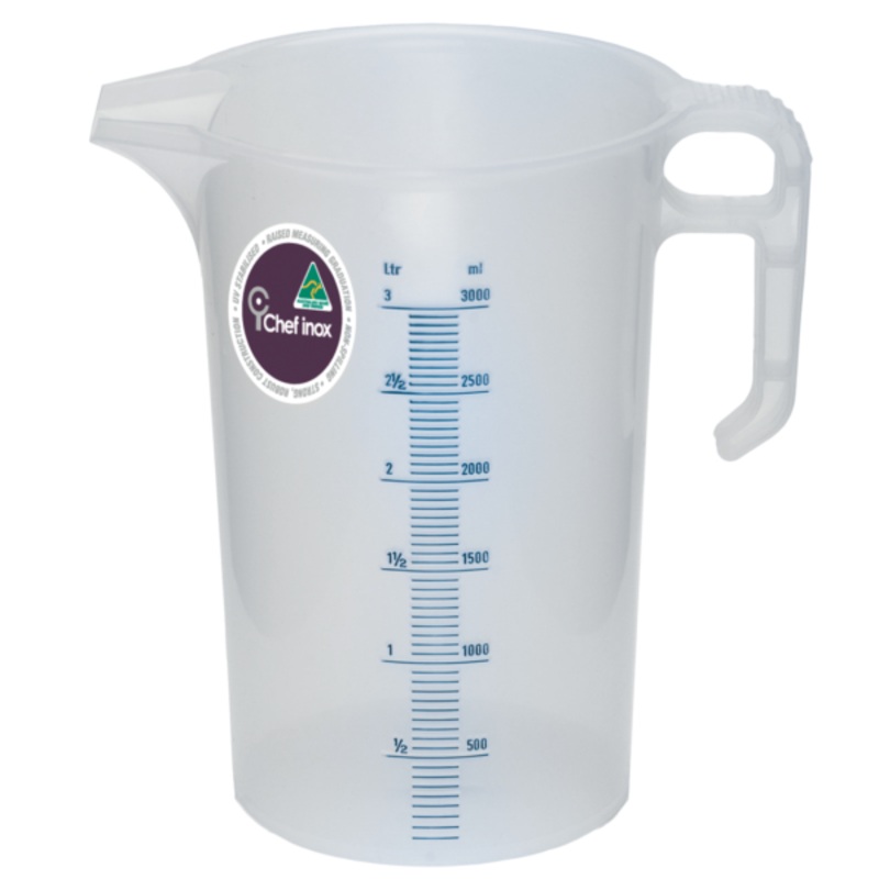 Thermo Measuring Jug - 3.0L, Blue: Pack of 1