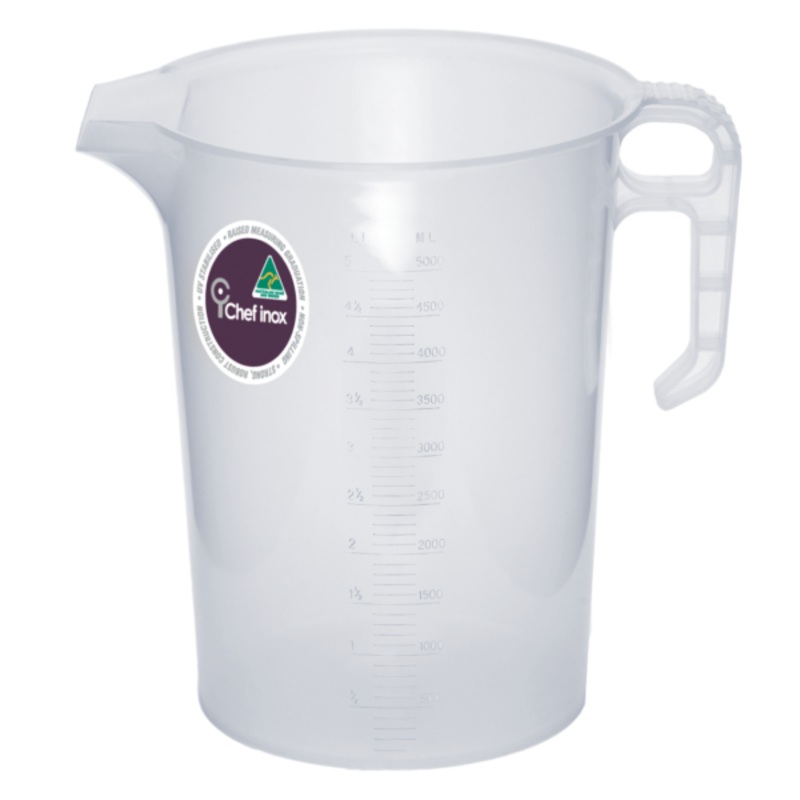 Thermo Measuring Jug - 5.0L, Clear: Pack of 1
