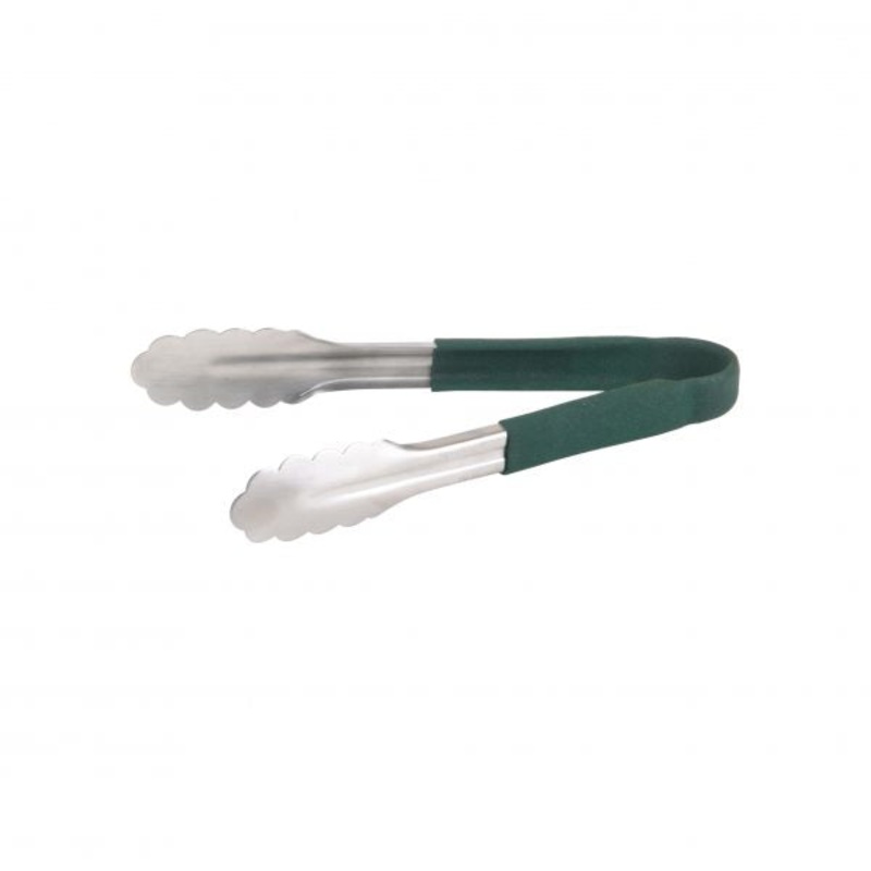 Utility Tong - 230mm, Green: Pack of 1