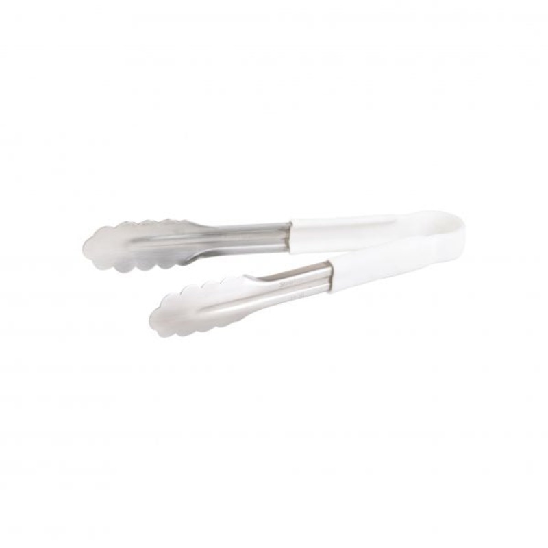 Utility Tong - 230mm, White: Pack of 1
