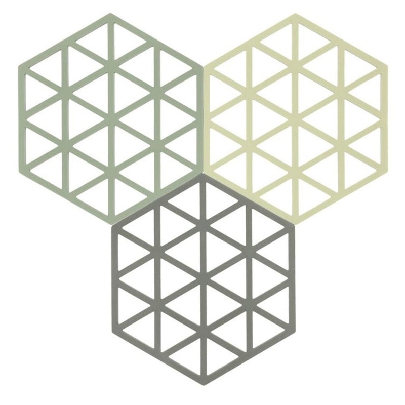 Zone Denmark 'Triangles' Trivets - Set of 3