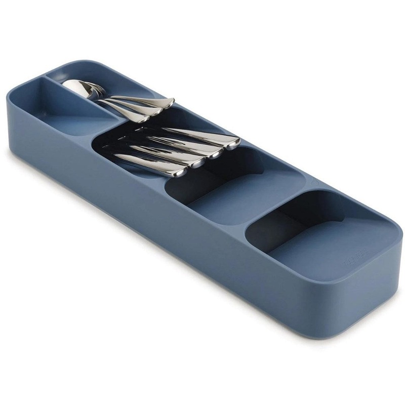 Joseph Joseph DrawerStore Compact Cutlery Organiser Sky Editions